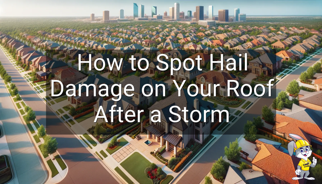 How to Spot Hail Damage on Your Roof After a Storm