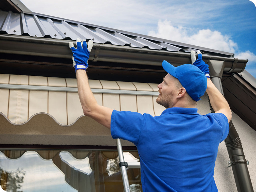 How to Install Gutters on a House