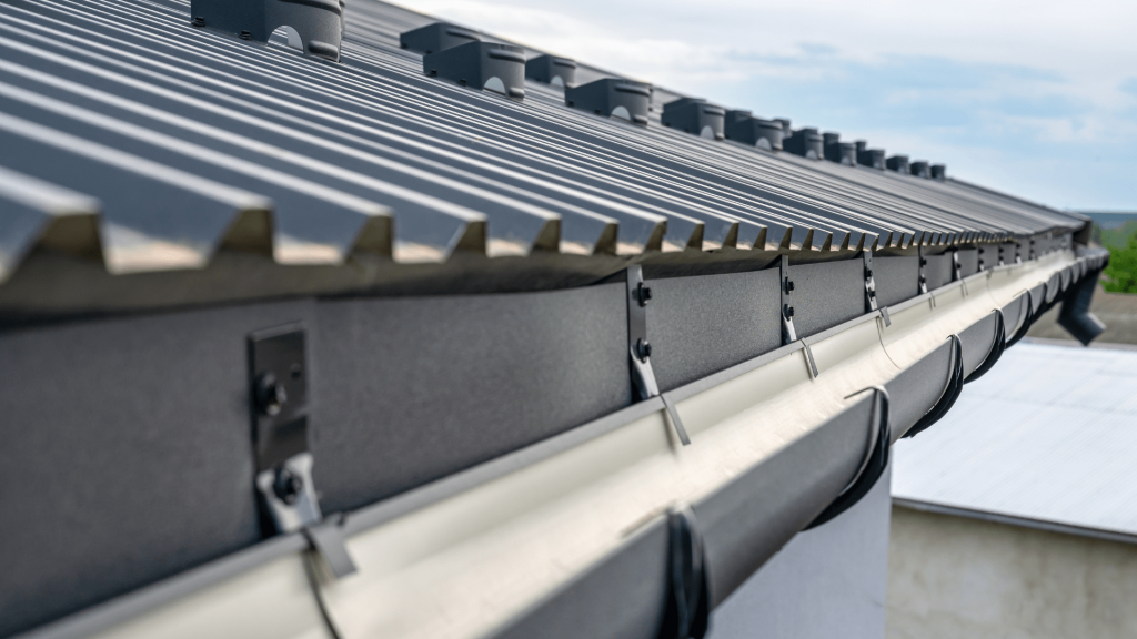 How to Install Gutters on a Metal Roof