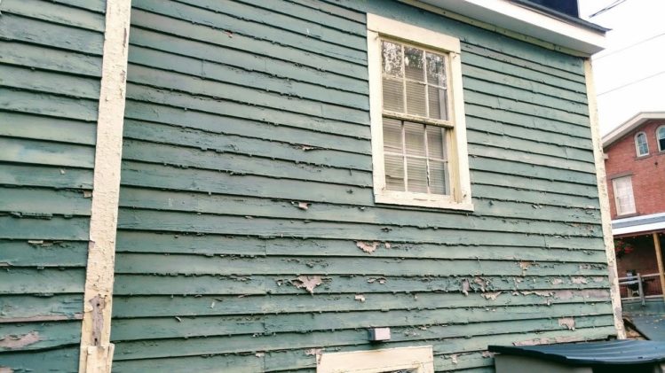 wood siding damage
