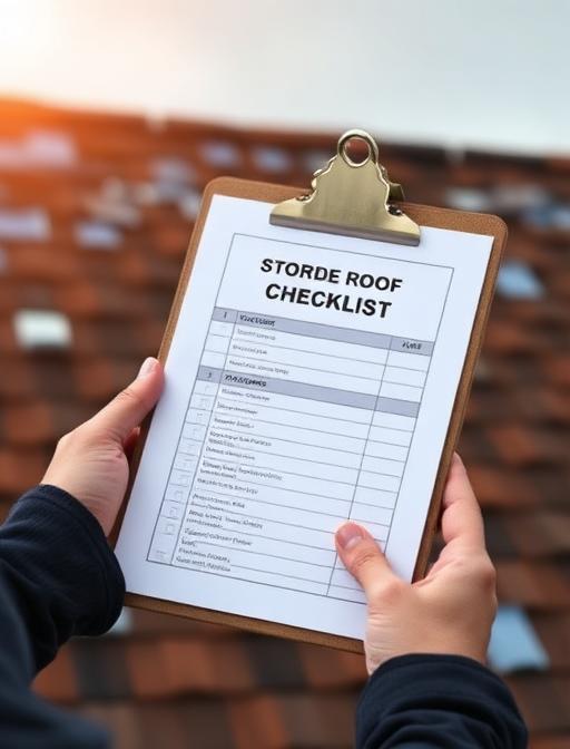 Storm Damage Checklist