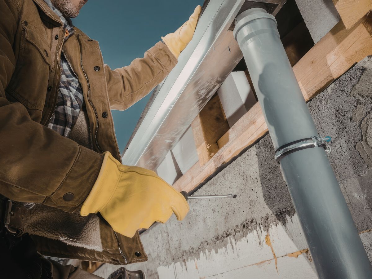 How to Install Gutters on a House