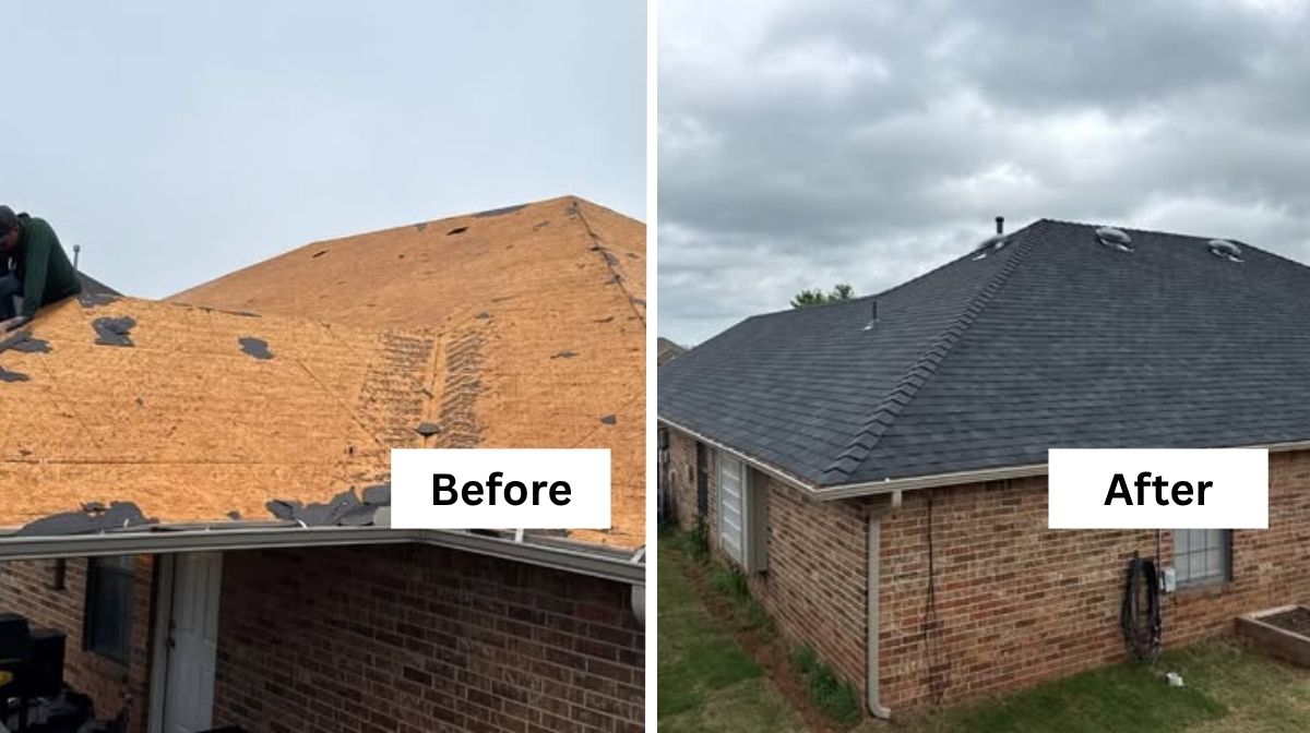 Before after 2 repair