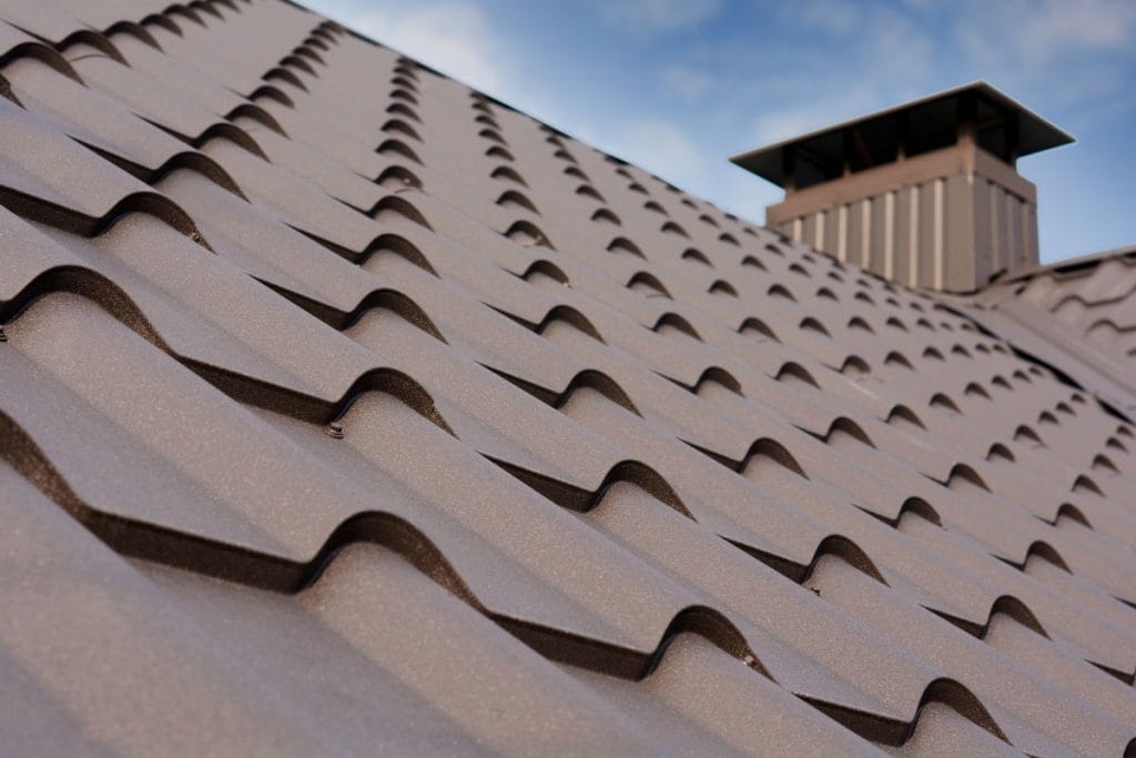 brown shingles tiles